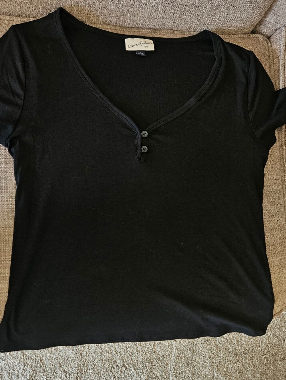 Universal Threads Black T Shirt